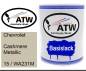 Preview: Chevrolet, Cashmere Metallic, 15 / WA231M: 1L Lackdose, von ATW Autoteile West.